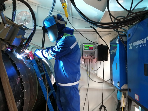 泰國五號線天然氣管道自動焊機(jī) 泰國五號線天然氣管道自動焊機(jī)