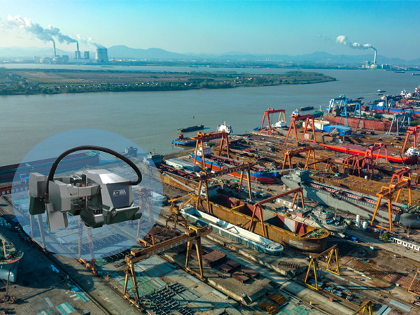 無軌焊接機器人船舶案例